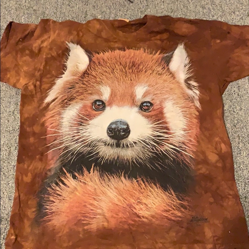 Shirt with red panda